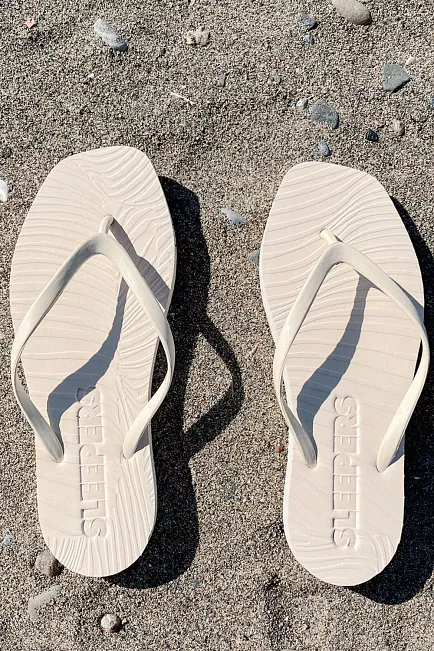 Sleepers Tapered Flip Flops Eggnog sandaler 