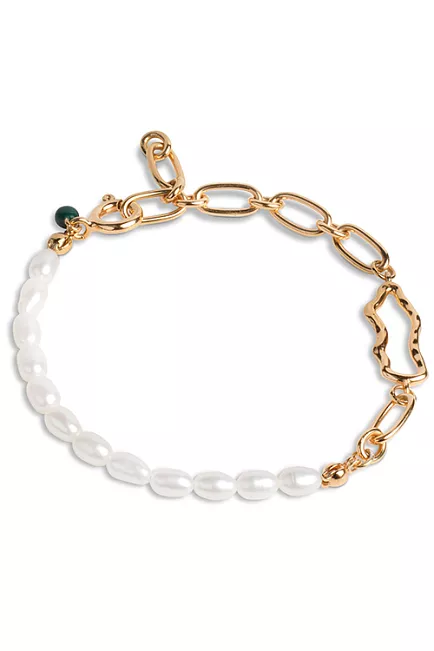 Enamel Copenhagen Isla Bracelet Pearl armbånd