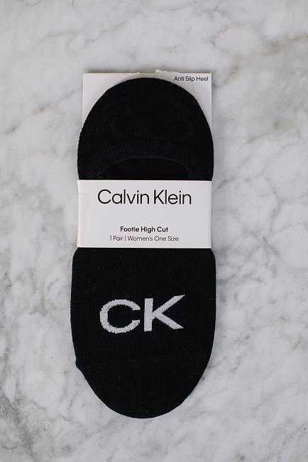 Calvin Klein Kristal Sporty Logo Liner Black Sokker 1