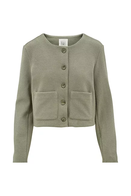 Lune Active Moon Classic Shorts Jacket Olive jakke