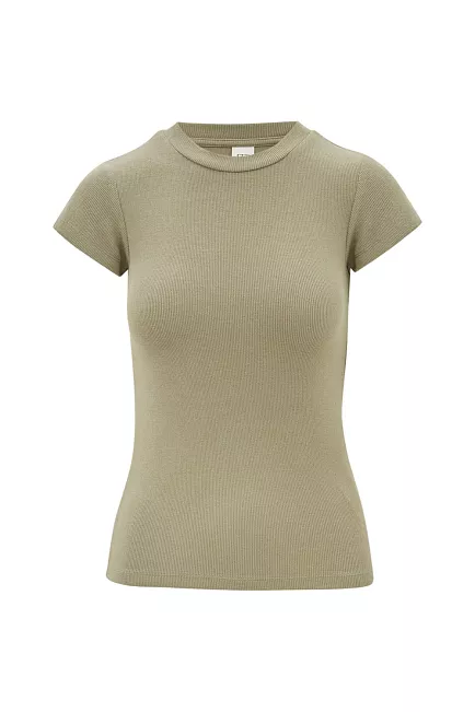 Lune Active Mila Soft Tee Olive t-skjorte 2