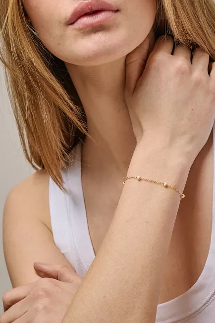 ENAMEL copenhagen Lola Bold Bracelet Daisy armbånd