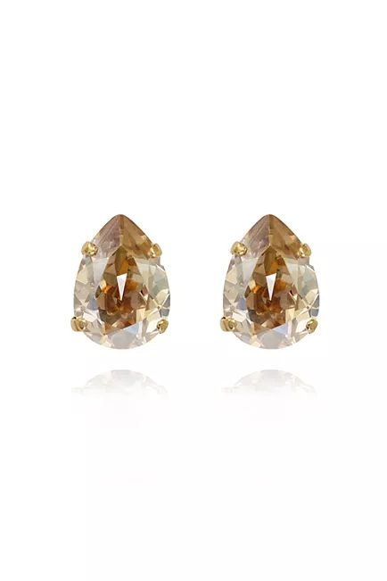 Caroline Svedbom Mini Drop Studs Golden Shadow øredobber 1