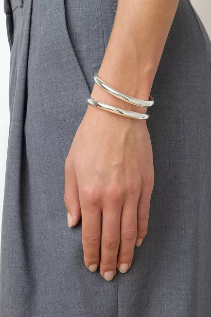 Lie Studio The Maggie Bracelet Silver armbånd