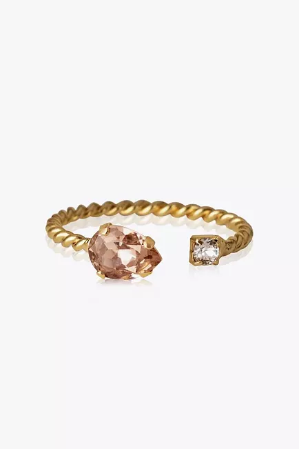 Caroline Svedbom Nani Ring Gold Vintage Rose ring