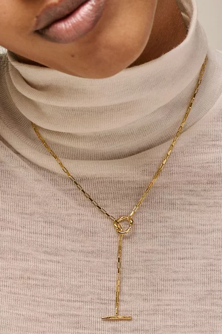 Enamel Copenhagen Noel Necklace Gold smykke
