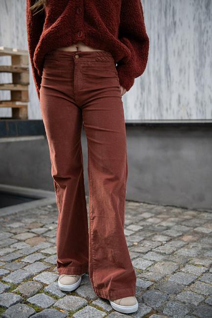Lois New Susanne Micro Vintage Roasted bukse