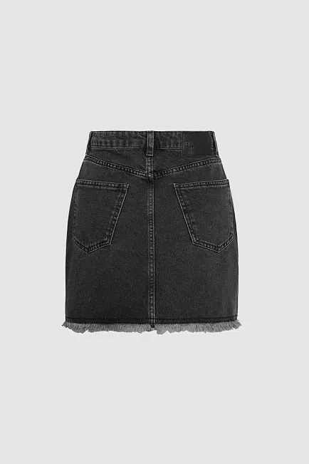 Envelope1976 Parton Skirt Washed Black denimskjørt 2