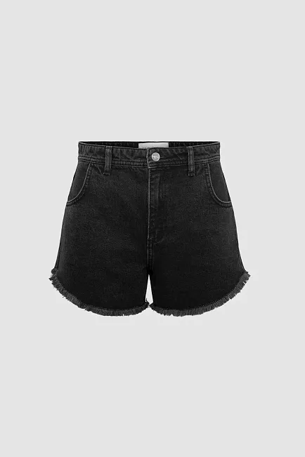 Envelope1976 Porto Shorts Washed Black denimshorts