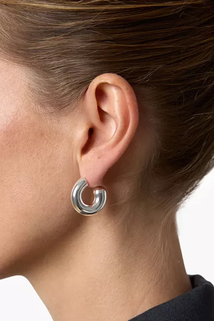 Liè Studio The Rose Earrings Silver øredobber 