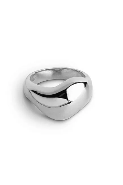 Enamel Copenhagen Agnete Large Ring Silver ring 2