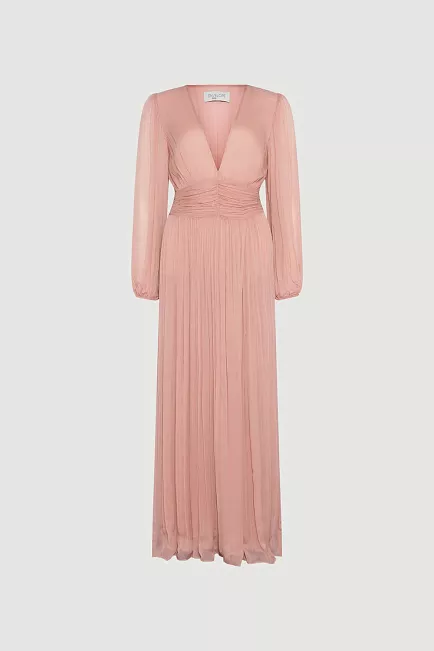 Envelope1976 Riviera Dress Dusty Pink maxikjole