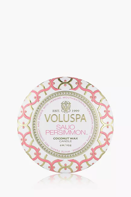 Voluspa Mini Tin Candle 25T Saijo Persimmon duftlys 2
