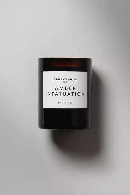Sprekenhus Amber Infatuation Scented Candle 1