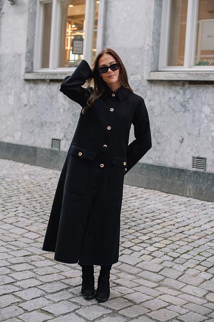 Tailored Coat Black 1