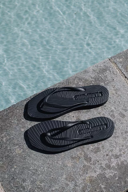 Sleepers Tapered Flip Flops Black sandaler 1