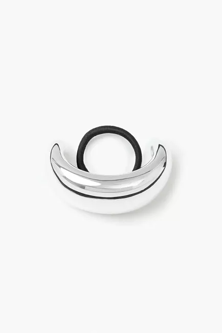 Lie Studio The Thea Hair Tie Silver hårstrikk 2