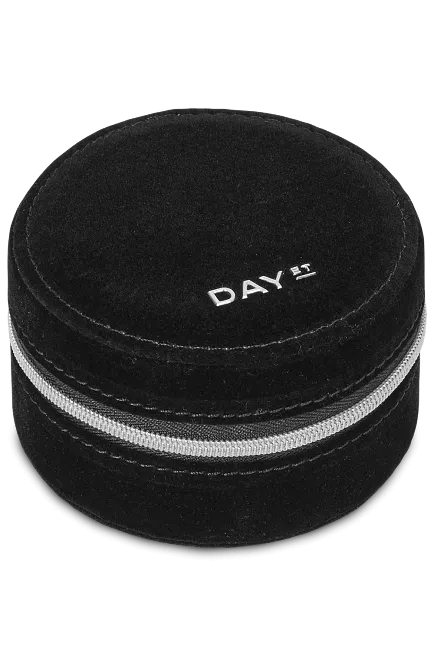 Day ET Z Jewelry Zip Round Black smykkeskrinn