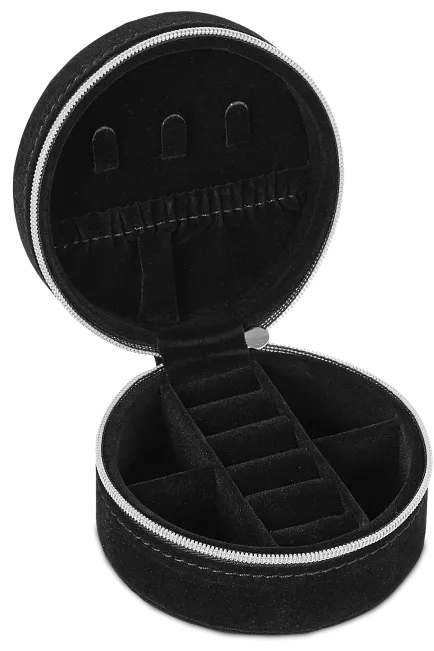 Day ET Z Jewelry Zip Round Black smykkeskrinn 2