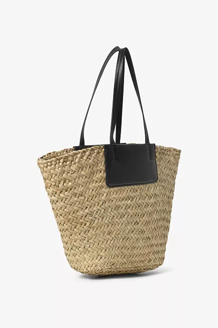 Day ET Refined Straw Basket Moonlight Beige stråveske 2