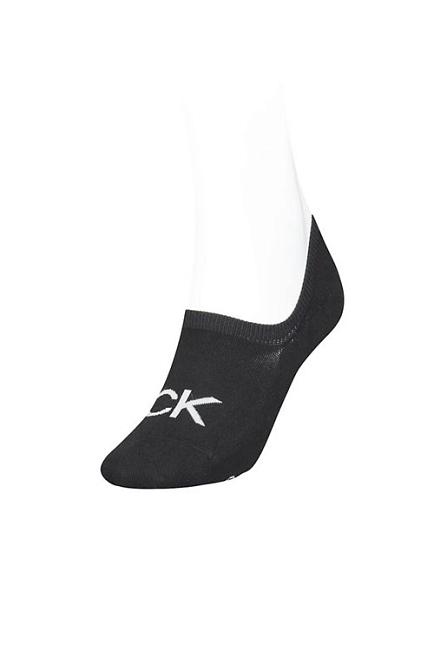 Calvin Klein Kristal Sporty Logo Liner Black Sokker 