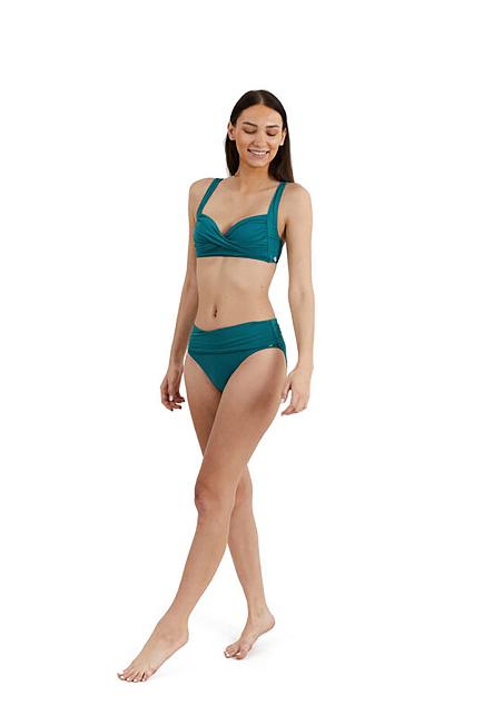 Panos Emporio Medea Solid Top Deep Jungle bikini 2