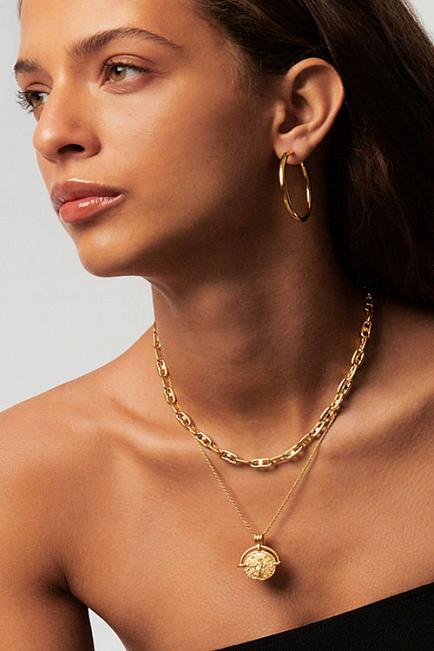 Missoma Long/Thin Mariner Chain Gold smykke