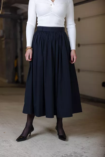 andiata fiia 85 skirt black skjørt