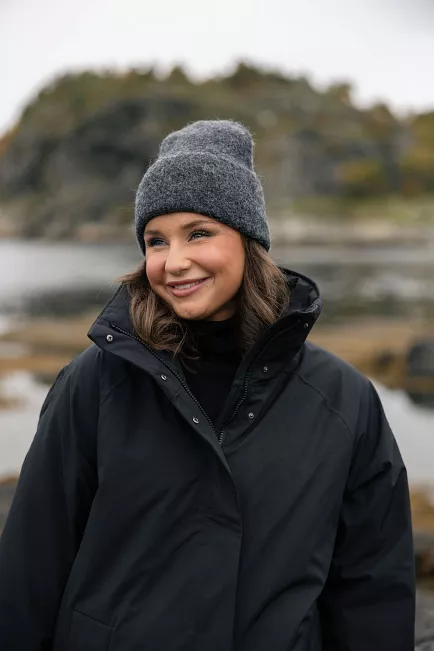 Twistandtango Leia Beanie Blackish Melange lue