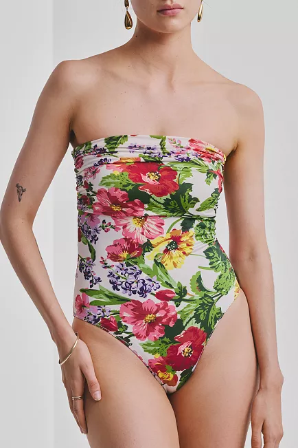 byTiMo Bandeau Swimsuit Daylight Bloom badedrakt 2