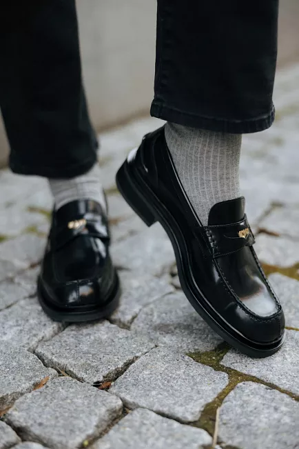 Bukela Patrice Black loafers sko 2