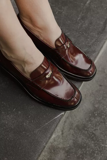 Bukela Patrice Oxblood loafers sko 2