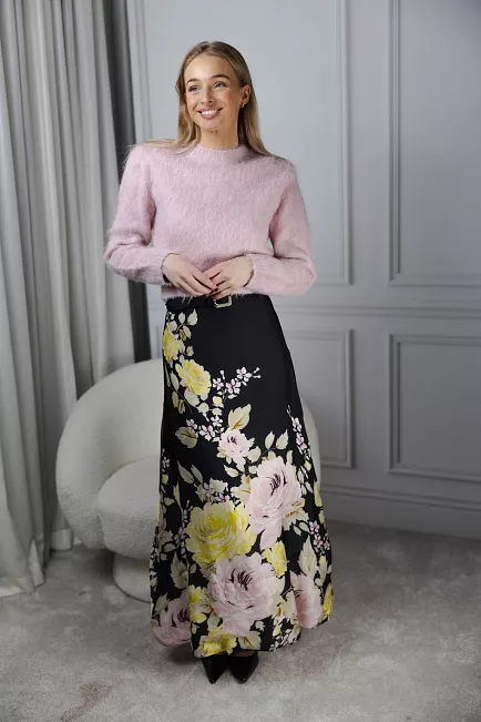 byTiMo Organza Maxi Skirt Growing Flowers skjørt 2