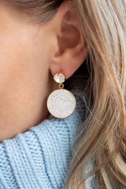 Caroline Svedbom Chloe Earrings Gold Light Delite øredobber