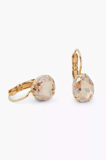 Caroline Svedbom Carlotta Clasp Earrings Gold Golden Shadow øredobber 2