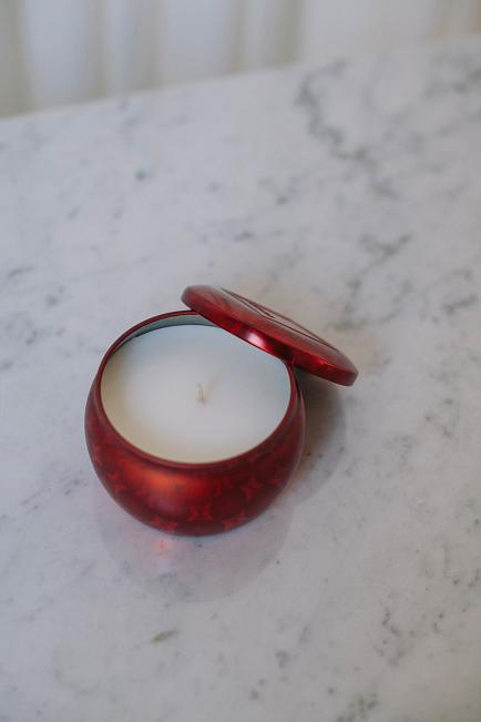Voluspa Mini Tin Candle Cherry Gloss 25t duftlys 2