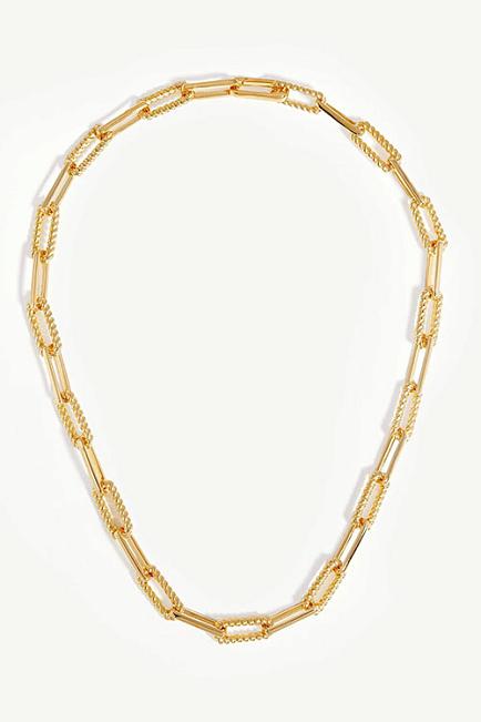 Missoma Gold Coterie Chain Necklace Gold smykke 