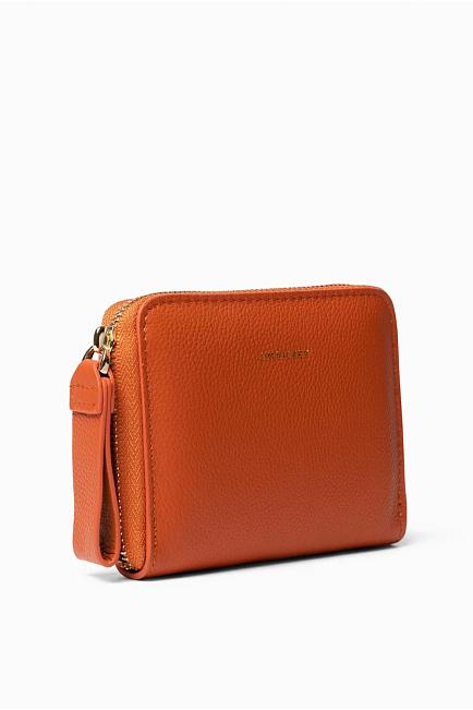 Jim Rickey Small Zip Wallet Orange lommebok