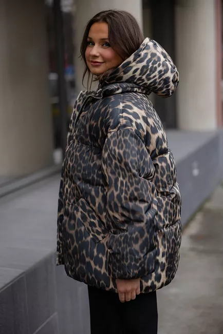 ganni leo puffers midi jacket boblejakke 2
