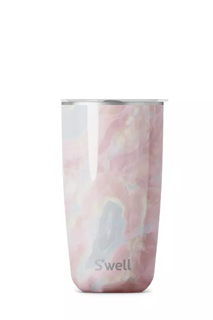 S´WELL Geode Rose Tumbler With Lid 530ml termokopp