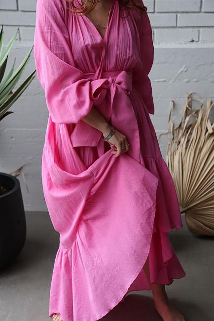 Confettibird Beach Seniorita Dress Pink kjole 
