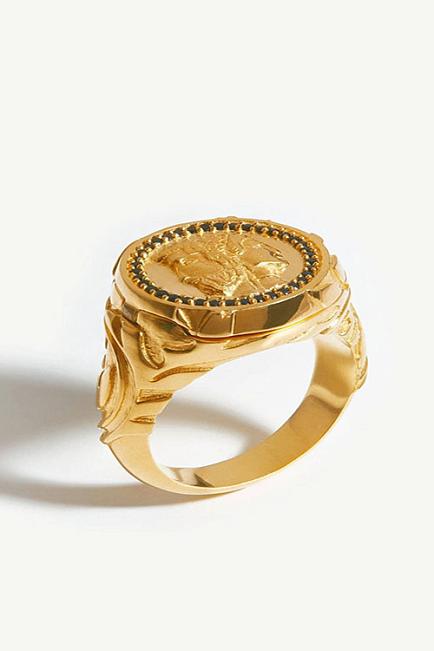 Missoma Harris Reed Janus Signet Ring Gold ring 2