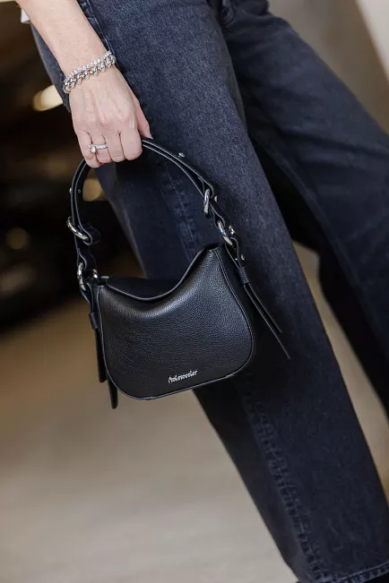 Holzweiler Bud Leather Bag Mini Black veske 2