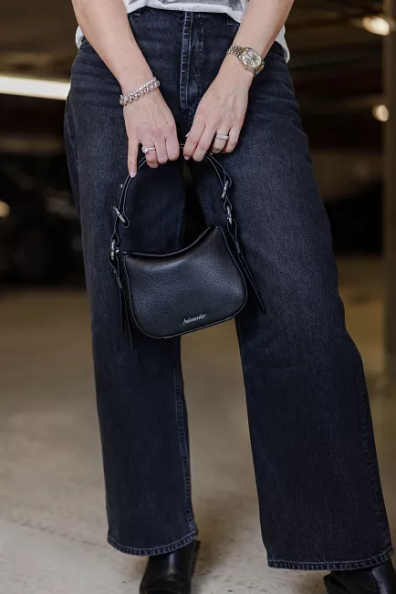 Holzweiler Bud Leather Bag Mini Black veske