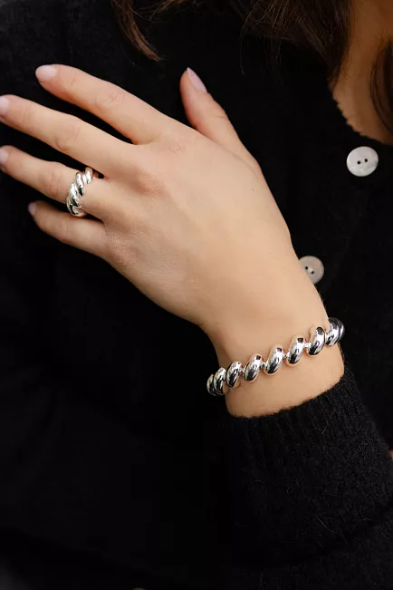  Liè Studio The Edith Bracelet Silver armbånd 1