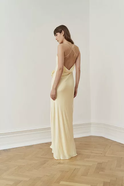 Twist&Tango Lojsan Dress Lemon kjole2
