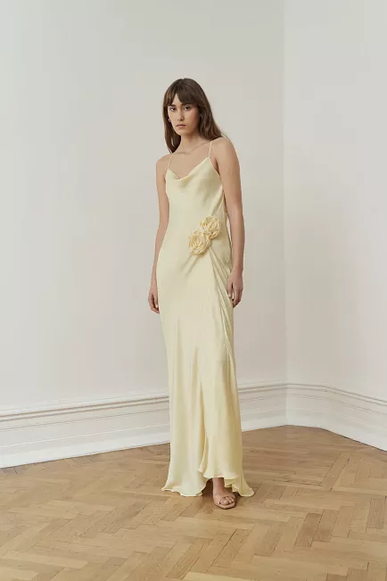 Twist&Tango Lojsan Dress Lemon kjole