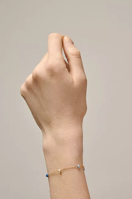 ENAMEL copenhagen Lola Bold Bracelet Marine armbånd 2