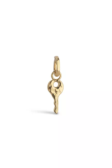 Enamel Copenhagen Magic Key Charm Gold anheng 2
