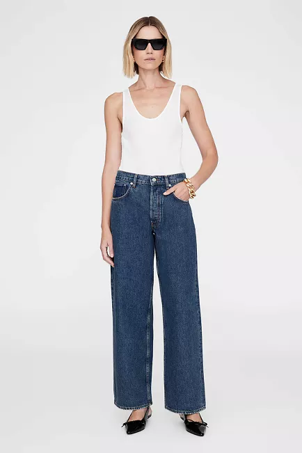 Anine Bing Manon Jean Sea Blue jeans 2